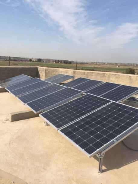 Ouyad VMII 5KW Hybrid Inverter project in Irap