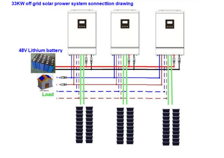 wiring diagram for off grid solar system