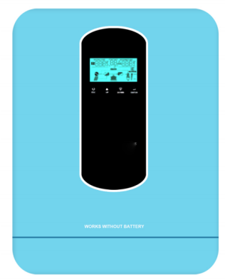 1.2kw and 2.5kw solar inverter can operate with or without battery